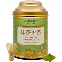 SAN-CHA Tea Boutique, Superior Matcha Green Tea, Authentic Japanese Matcha Green Tea Powder, 50 Gm (25 Servings), Detox, Real Umami Flavour, Sourced From Uji-Kyoto, Japan