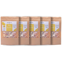 Bab Louie & Co. Lemon Dehydrated Fruits Garnishes For Cocktail, Mocktail, Detox Water, Green Tea, Snacks | Air Dried | Gluten Free 100% Natural | Zero Preservatives | 50 Gm (Pack Of 5)