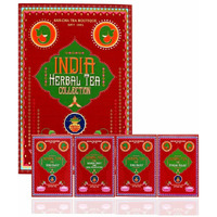 Sancha Tea Boutique India Herbal Tea Collection, Tea Gift Box, Tea Assortment, Tea for Good Sleep, Stress Relief Tea, Memory Boost & Mind Relaxation Tea, Tea For digestion, 200gm Loose Leaf Teas