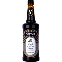 Bevaro Cold Coffee Mocha Syrup| Chocolate Coffee Concentrate Syrup |Suitable For Cold Coffee, Ice Cream, Dessert and other Beverages 1000 ml