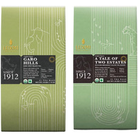 LUXMI Estates Garo Hills Earl Grey & A Tale Of Two Estates English Breakfast Tea - 25 Tea Bags Each | Usda Organic - Earl Grey Tea Bags | Darjeeling & Assam Tea Blend, 50 Gram