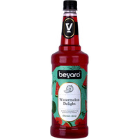 Bevaro Watermelon Delight Flavoured Syrup | Suitable For Cocktails, Mocktail, Mixer, Drinks, Juices and other Beverages |1000ml