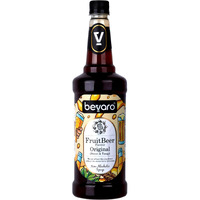 Bevaro Original FruitBeer Flavoured Syrup | Non-Alcoholic | Sweet and Tangy Taste| Suitable For Cocktails, Mocktail, Mixer, Drinks, Juices and other Beverages |1000ml