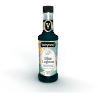 BEVARO Blue Lagoon Syrup, 750 ml Refreshing Gourmet Syrup for Cocktails, Mocktails, Mixers, Ice crushers And other Beverages