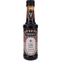 Bevaro Cold Coffee Delight Classic Syrup|Rich Coffee Concentrate Syrup| Suitable For Cold Coffee, Ice Cream, Dessert and other Beverages 300 ML (make upto 15 servings)