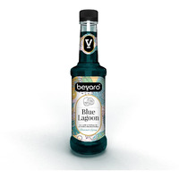 BEVARO Blue Lagoon Syrup, 300 ml Refreshing Gourmet Syrup for Cocktails, Mocktails, Mixers, Ice crushers And other Beverages