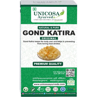 UNICOSA Ayurveda Natural Gond Katira Pure (Edible Gum) - 200gm | Tragacanth Gum | High Cooling Properties Herbal Food | Super Food