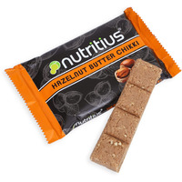 Nutritius Hazelnut Butter Chikki, 125 grams (Pack Of 10) - Family Pack