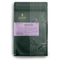 LUXMI Estates Queens Black Tea Blend 250Gm Pack | Queen Of The Hills | Certified Organic 2Nd Flush Black Tea | No Additives |125 Cups, Loose Leaves
