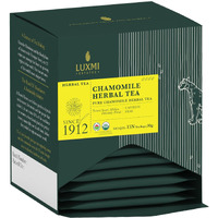 LUXMI Estates Chamomile Herbal Tea 15 Tea Bags (30 Gram) Loose Tea | Herbal Tea | Caffeine-Free | Single Ingredient | 15 Cups Bulk Pack | Organic | Natural