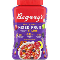 Bagrrys Fruit N Fibre Muesli, Mixed Fruit, 1000g