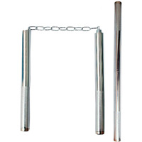 Tima Stainless Steel Nunchaku Chen Xi for Martial Arts Nan-Chaku Steel