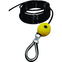 MTU ONLINE STORE gym machine cable wire with complete locking system (6MM 10 METER)