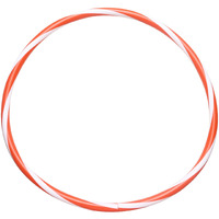 Fitfix Fusion Welded Helix Sports Hula Hoop for Boys, Girls, Kids, Children - Sniper Double Colour - 18 Inches Diameter, Pack of 1 - Includes Carry Bag