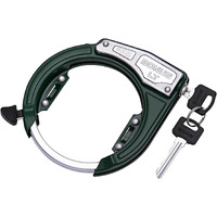 BONUS LT 666 Powder Coated, Nickel Side Key Cycle Lock (Green)