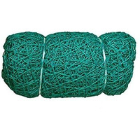 EasyShoppingBazaar Cricket Practice Net Sports Net Ground Net  Green 44mm Hole with Cable Ties - 8 x 12 FT - 4mm Thickness