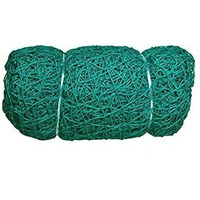 EasyShoppingBazaar Cricket Practice Net Sports Net Ground Net  Green 44mm Hole with cable ties - 6 x 15 FT - 2mm Thickness