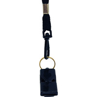 RightCare Cox 50 Sports and Training Pea Less Whistles- Used by Professionals (Pack of 1, Black)