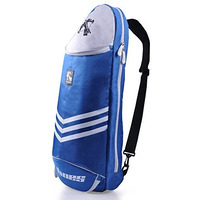 Vils Durable Polyester Nylon Multi Purpose Unisex Badminton BackPack (Blue)