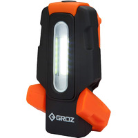 Groz Rechargeable Pocket Flaslight with Powerbank | Integrated Pocket clip, Magnet , Hook | Rechargeable Torch Small , Trek Torch, Camping Home Use | ROHS Certified | LED 150
