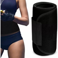 MALAN Weight Loss Hot Slimming Belt for Men, Women Belly Sweat Slim Belt Neoprene Fat Burning Sauna Waist Trainer Healthy Sweat, Weight Loss, Lower Back Posture Black (Free Size)