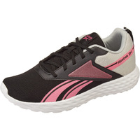 Reebok Women Synthetic/Textile Super Connect W Running Shoes Black/Astro Pink/LGH Solid Grey UK-6