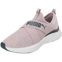 Puma Womens Softride Harmony Slip WNS Mauve Mist-Gray Skies-White Running Shoe - 6 UK (37960605)
