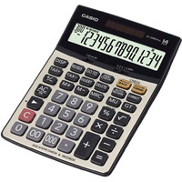 Casio DJ-240D Plus 300 Steps Check and Correct Premium Desktop Calculator with Metallic faceplate & Bigger Screen/Keys (14 Digit)