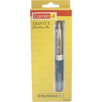 Camlin Kokuyo Trinity Fountain Pen with 3-in-1 Mechanism (Color may vary)