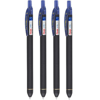 Pentel EnerGel Click Roller Gel Pen - Pack of 4 (BLUE PENS)