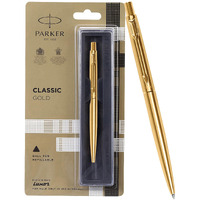 Parker Classic Gold Ball Pen| Ink Color - Blue | Gift For Employees | Leading Pen For Entrepreneurs