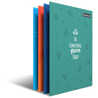 Paperkraft Paper Folder | Double Pocket | 31.0 cm x 22.5 cm | Pack of 4, Multicolor