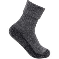 Bonjour Women's Woolen Anti-Skid Indoor Socks - Anthra- PO1