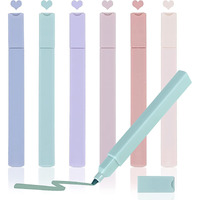 Shuttle Art 6 Pcs Aesthetic Cute Highlighters Bible Highlighters