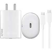 Sounce Nothing Charger Original 45W Adapter Fast Charging USB Type C Adaptor with PD 3.0 PPS Technology Compatible with Nothing Phone 2A Phone 2 Phone 1 Buds and Other Type C Devices - White
