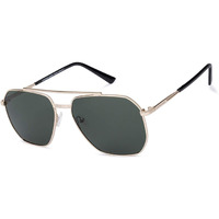 VINCENT CHASE EYEWEAR By Lenskart|Full Rim Square Branded Latest And Stylish Sunglasses|Polarized And 100% Uv Protected|Men & Women|Medium|Vc S12593/P, Golden