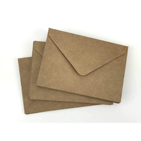 Accuprints Brown Envelopes Pack of 25 (5 x 7) inches | Unique design Texture Hand made Brown envelopes for wedding/party/office use/gift | Size 5 X 7 inches | Complimentary silver stickers for closur