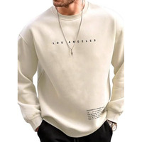 Lymio Men Sweatshirts || Sweatshirts for Men || Unisex Sweatshirts (H-30-32) (2XL, Khakhi)