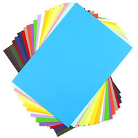 GLUN Multicolour A4 Size Sheet, 100 Piece 10 Sheets each colour Printing Papers, Art & Craft Paper Sheets, Double Sided Coloured DIY Craft Smooth Finish for Home, School, Office