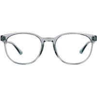 LENSKART BLU | Zero Power Bluecut & Antiglare Computer Eyeglasses For Eye Protection And Strain | Gaming Glasses | Full Rim Round | Men & Women | Large | LB E14061