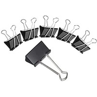 Bambalio Binder Clips 32mm Black Set of 2 Dozen(Pack of 24)