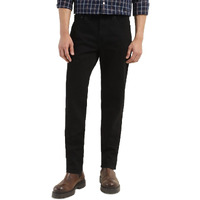 Levis Mens 511 Slim Fit Mid-Rise Jeans Solid Black