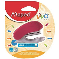 Maped Vivo N10 Mini Stapler | (040300) | Assorted Colours | Free Staple Pins | Staple | Stapler | Mini Stapler | Small Stapler