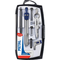 Maped Leg Compass Set| Metal Compass Box|Die Casted Compass | Heavy Duty Compass Box | Smart Compass Box