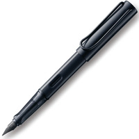 LAMY Al-Star Medium Tip Fountain Pen | Steel Nib, Polished | With Ink Cartridge T 10 Blue | Smooth Refillable Pen With Converter Filling System Z 28