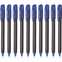 Pentel EnerGel 0.7 MM Roller Gel Pen | Quick Dry Ink For Smudge-Free Writing | Lightweight Gel Pen For Smooth Writing Experience | Blue, Pack of 10 (BL417)