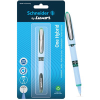 Luxor Schneider, One Hybrid Roller Ball Pen - Green, 0.5mm, 2500 mtrs writing length, Waterproof Ink, Consistent ink flow, Ideal for Professionals & Office essential