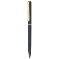 Pierre Cardin Triumph Premium Metal Ball Pen With Twist Mechanism | Luxurious Matt Black Slim Body Design with Long Gold Finish Clip | Ideal For Christmas, New Year & Corporate Gifting