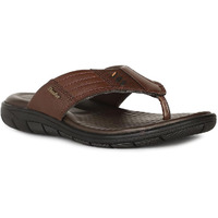 Bata Men Stannis Thong Wine Sandals,