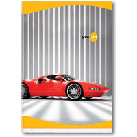 Navneet Youva YOUVA Long Book | Soft Bound/Soft Cover Notebook For Students | A4 Size - 21 Cm X 29.7 Cm| Single Line| 276 Pages | Pack Of 6